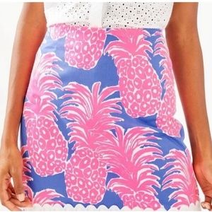 Lilly Pulitzer Skirt in Izzy Pineapple - Size 12